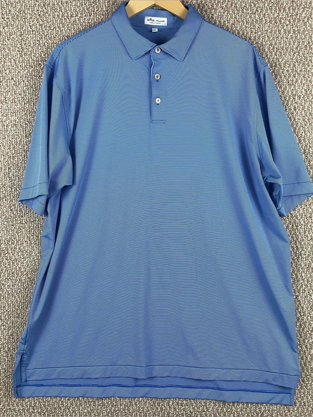 Peter Millar Summer Comfort Polo Shirt Mens XL Golf Performance Stretch F201